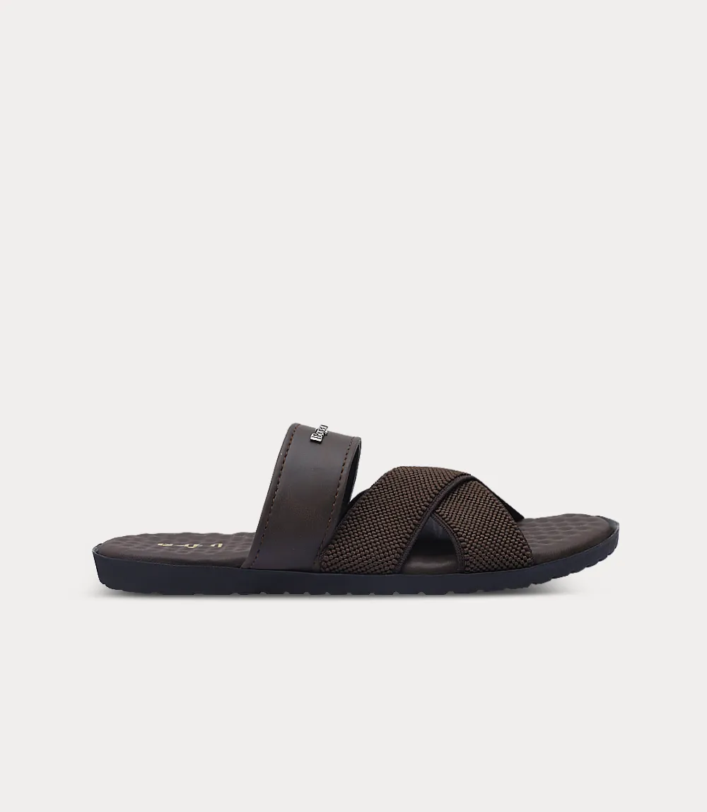 BM6819-ESPRESSO-Men Slipper