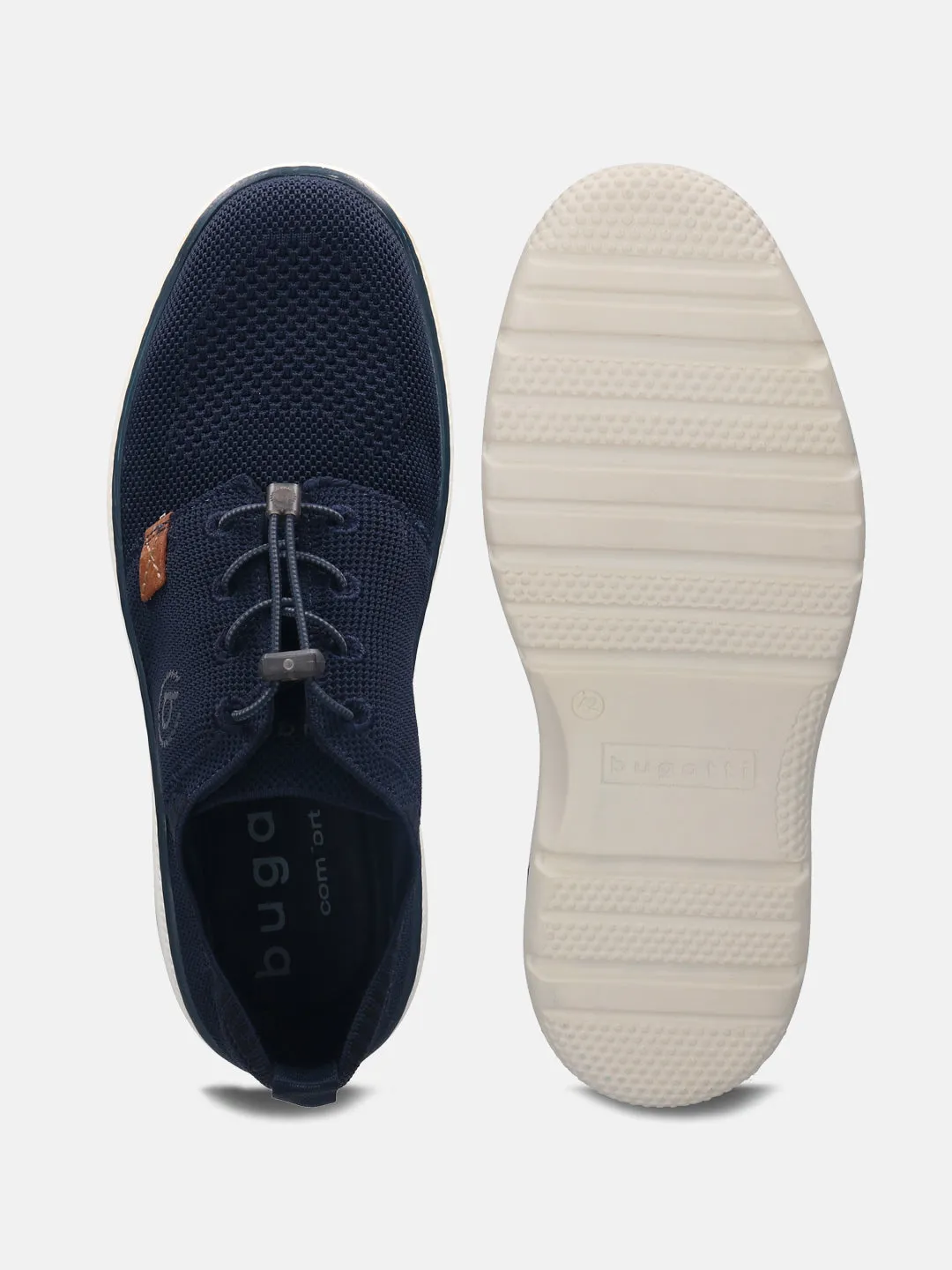 bugatti Dark Blue Casual Shoes