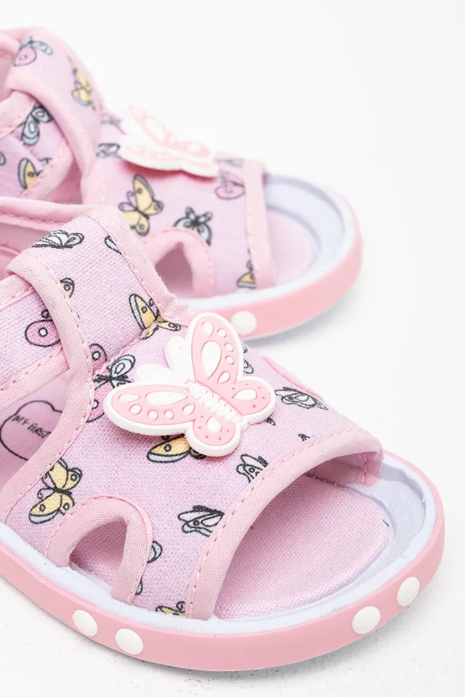 Butterfly Sandal Pink