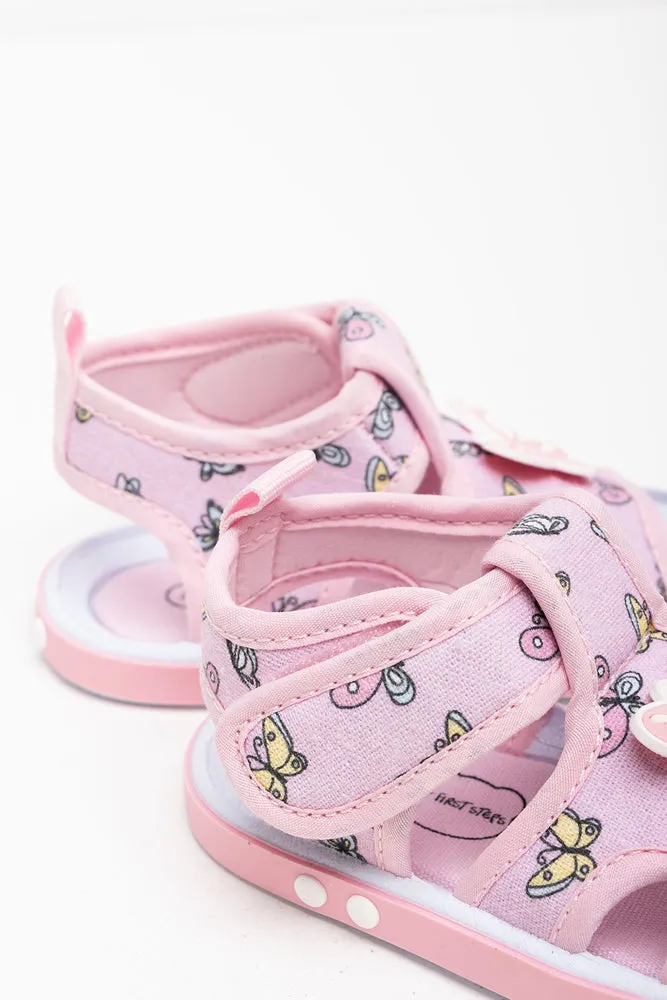Butterfly Sandal Pink