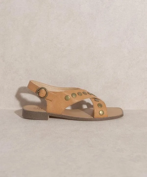 Oasis Society Kylie - Studded Cross Band Sandal