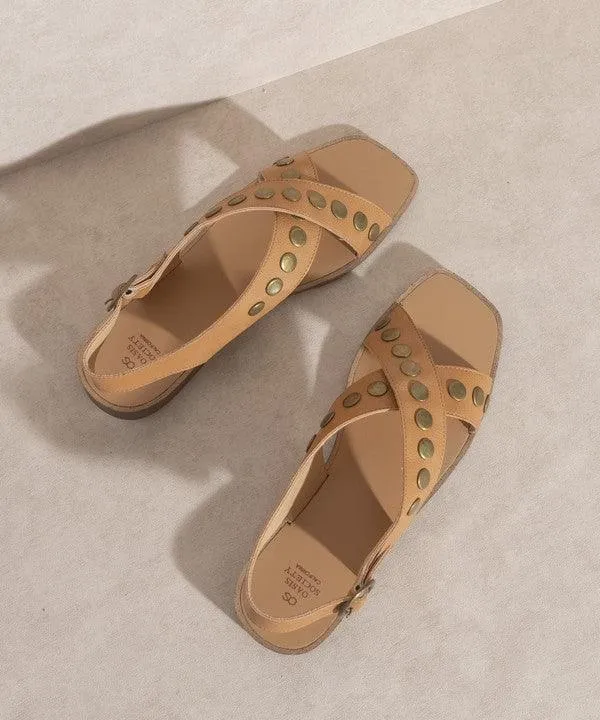 Oasis Society Kylie - Studded Cross Band Sandal