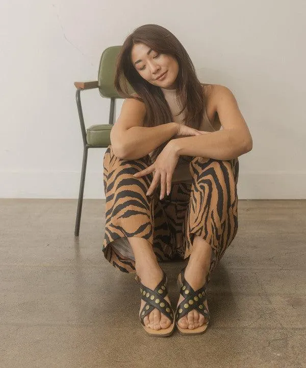 Oasis Society Kylie - Studded Cross Band Sandal