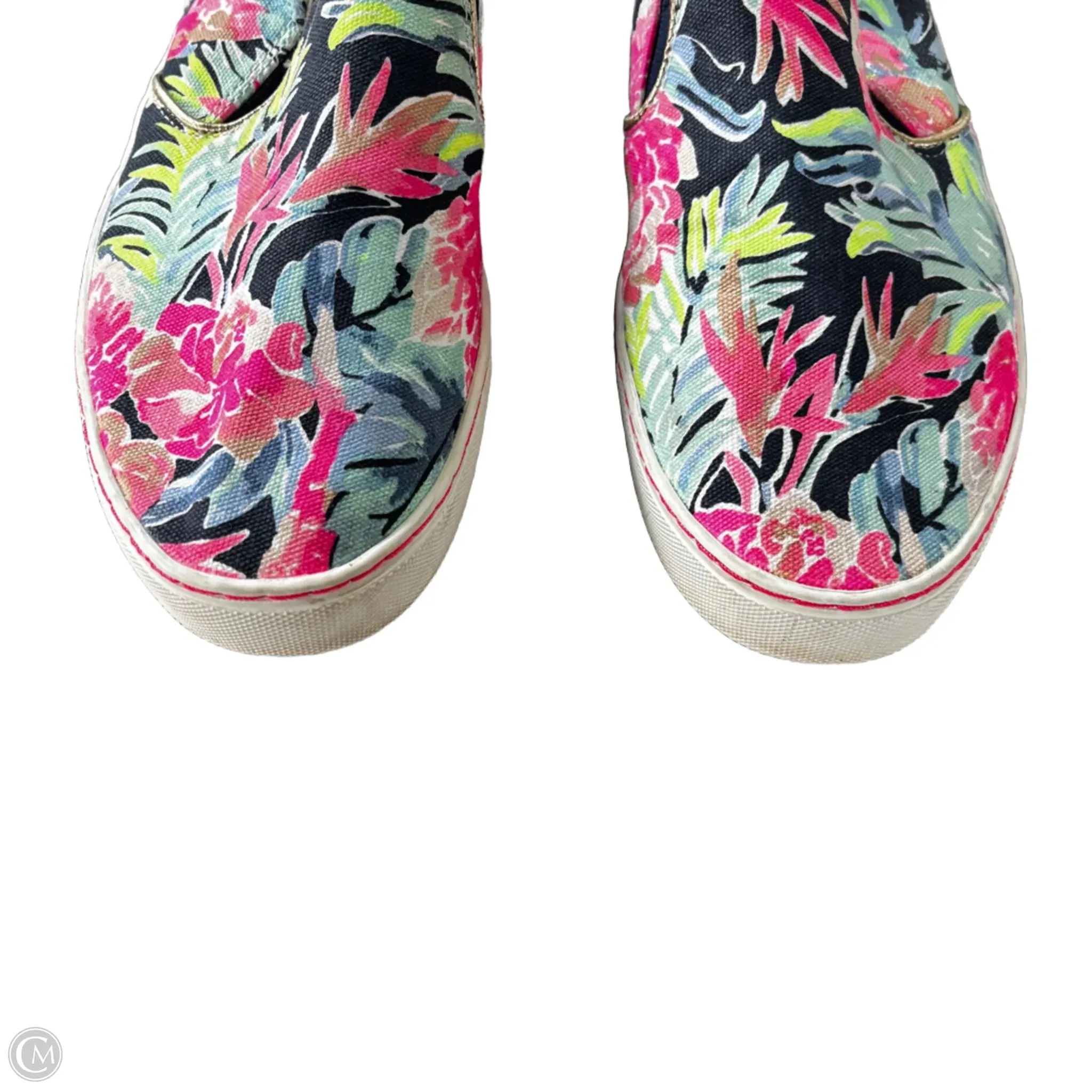 Shoes Designer By Lilly Pulitzer In Navy, Size: 8.5