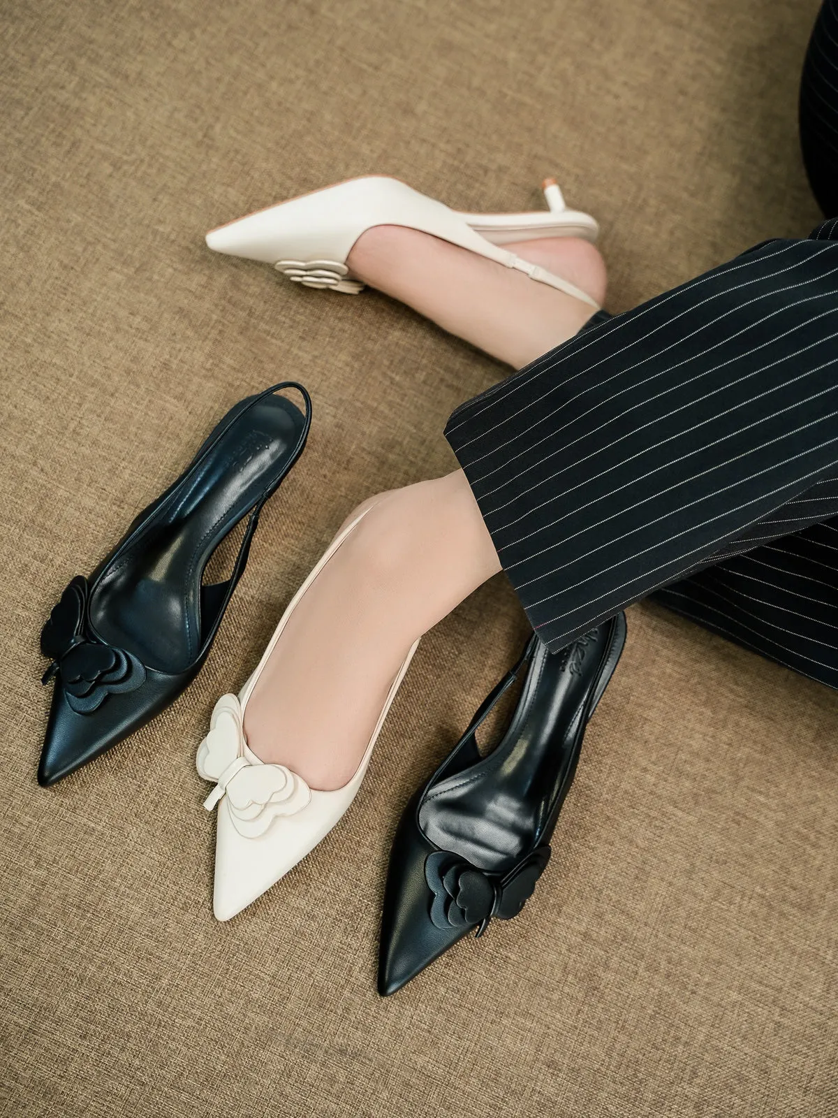 Women "STARLIT" Pointy Toe Casual Sandals